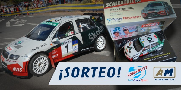 Sorteo - Skoda Fabia WRC en escala 1/32