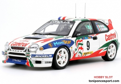 Toyota Corolla WRC #9 D. Auriol Rally Catalunya 1998